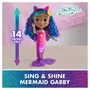 Brand Poupée Interactive Gabby Sirène 6074338 avec Lumière, Sons et Queue Changeant de Couleur - Inspirée de Gabby et la Maison Magique