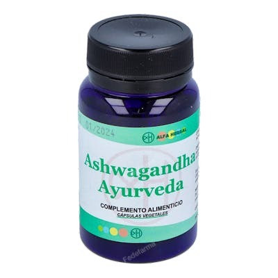 ALFA HERBAL Ashwagandha Ayurveda 500mg 60 capsules ALFA HERBAL Ashwagandha Ayurveda 500mg 60 capsules