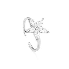 Radiant Anillo Estrella CZ Silver STARS Taille 46