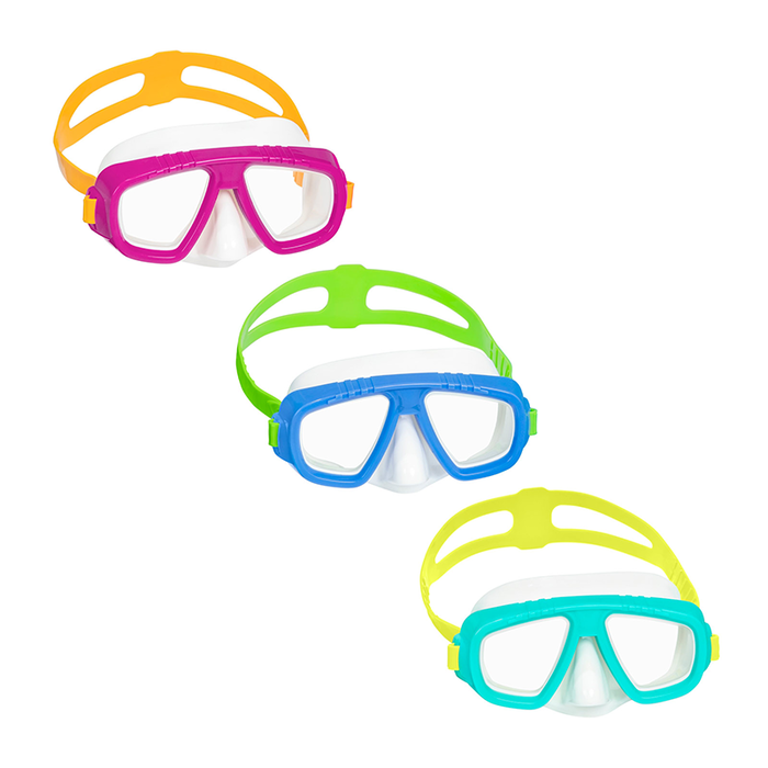 Bestway 22011 Masque de plongée enfant Corrélation anatomique Couleurs assorties +3 Ans Plage et Piscine Bestway 22011 Masque de plongée enfant Corrélation anatomique Couleurs assorties +3 Ans Plage et Piscine