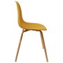 Home Deco Factory SILLA PHENIX MOSTAZA