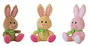 Creaciones Llopis - Peluche lapin en velours Canela 24 cm, assortiment 6 couleurs, polyester, 3 ans et plus