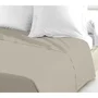 Home Linge Passion Drap Plat HP72098 Microfibre 180 x 290 cm (140x200 cm 1 personne) Beige Ivoire