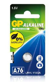 GP Pile bouton alcaline 76A (V13GA / L1154)​