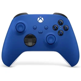Microsoft Xbox - Manette de jeu sans fil - Bleu électrique - Design ergonomique avec surfaces texturées et bouton de partage - Compatible avec plusieurs appareils