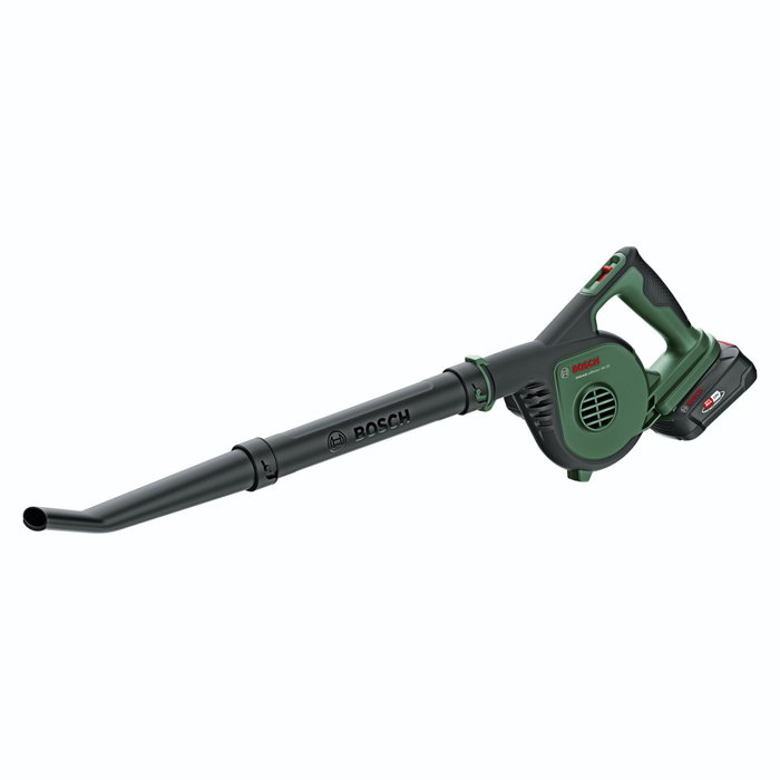 Bosch UniversalLeafBlower 18V-130 avec batterie 2,5 Ah et chargeur Bosch UniversalLeafBlower 18V-130 avec batterie 2,5 Ah et chargeur