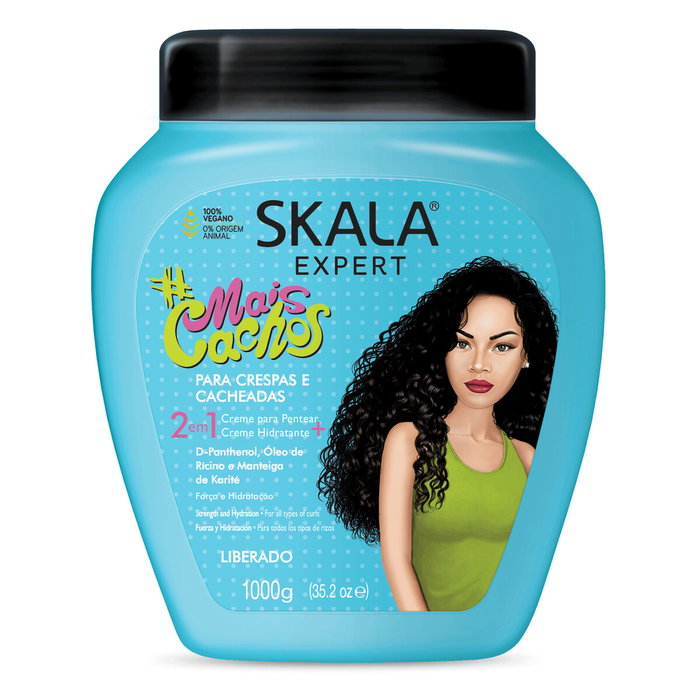 Crème stylisant Skala Crema Acondicionadora Floral 1 L (1 Unité)