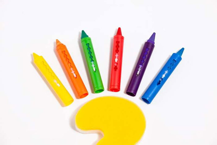 Molto Crayons de bain Super-héros - Kit de 6 crayons avec éponge - Jouet de bain Molto Crayons de bain Super-héros - Kit de 6 crayons avec éponge - Jouet de bain