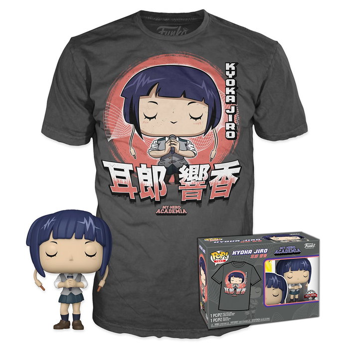 FUNKO Pop&Tee Jirou - My Hero Academy - T-shirt Taille S FUNKO Pop&Tee Jirou - My Hero Academy - T-shirt Taille S