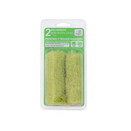 BARBOSA Rouleaux de peinture mini fil vert 6cm pour murs et plafonds rugueux