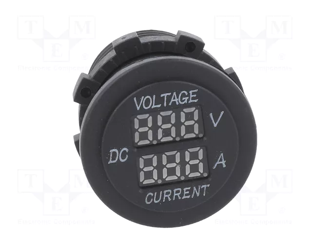 4CARMEDIA Voltmètre et Ampèremètre DC 1-15A 4CARMEDIA Voltmètre et Ampèremètre DC 1-15A