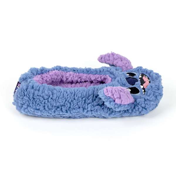 Cerdá Pantoufles de maison à semelle souple avec décorations Stitch - Taille 40-41 - Bleu