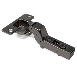 HERRAJES ALK Bisagra PUMA Ø35 Clip 110° Sans Ressort Finition Graphite pour Portes de 14-22 mm - Coude Droit, Anglé ou Super-Anglé