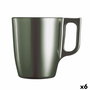 Tasse Luminarc Flashy Vert verre 250 ml (6 Unités)
