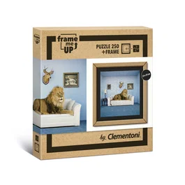 Clementoni Frame Me Up Lion Puzzle 250 pièces