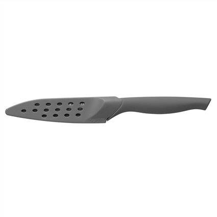 Berghoff 1301050 Couteau à éplucher en acier inoxydable 10 cm avec gaine de protection