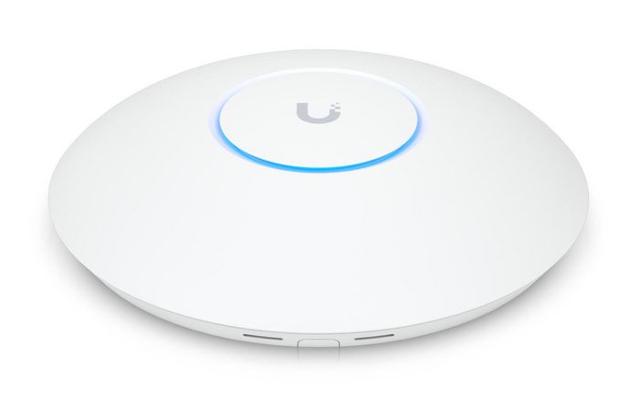 Ubiquiti U7 UniFi Point d'Accès WiFi 7 Plafonnier avec 6 Flux, 6 GHz, PoE+ et Port 2.5 GbE pour Réseaux Denses