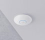 Ubiquiti U7 UniFi Point d'Accès WiFi 7 Plafonnier avec 6 Flux, 6 GHz, PoE+ et Port 2.5 GbE pour Réseaux Denses