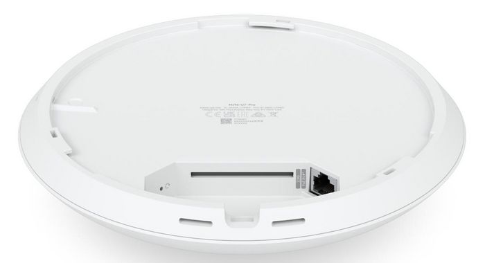 Ubiquiti U7 UniFi Point d'Accès WiFi 7 Plafonnier avec 6 Flux, 6 GHz, PoE+ et Port 2.5 GbE pour Réseaux Denses