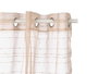 GIFTDECOR Cortina beige à rayures horizontales