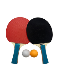 Marbueno Set de 2 Palas de Ping-Pong 27x17x0,5 cm pour Jardin et Plage Marbueno Summer 10387