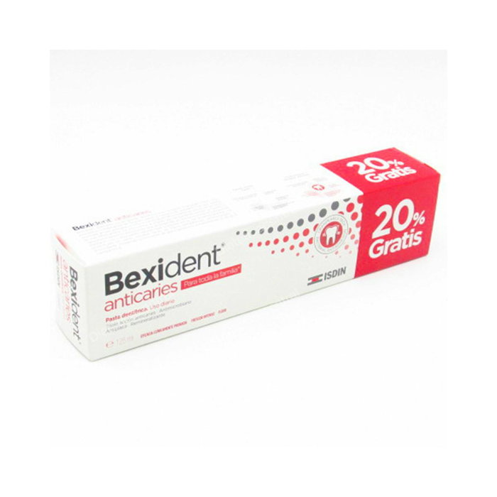 BEXIDENT Pack Anticaries Pâte Dentifrice 125 ml - Prévention des caries BEXIDENT Pack Anticaries Pâte Dentifrice 125 ml - Prévention des caries
