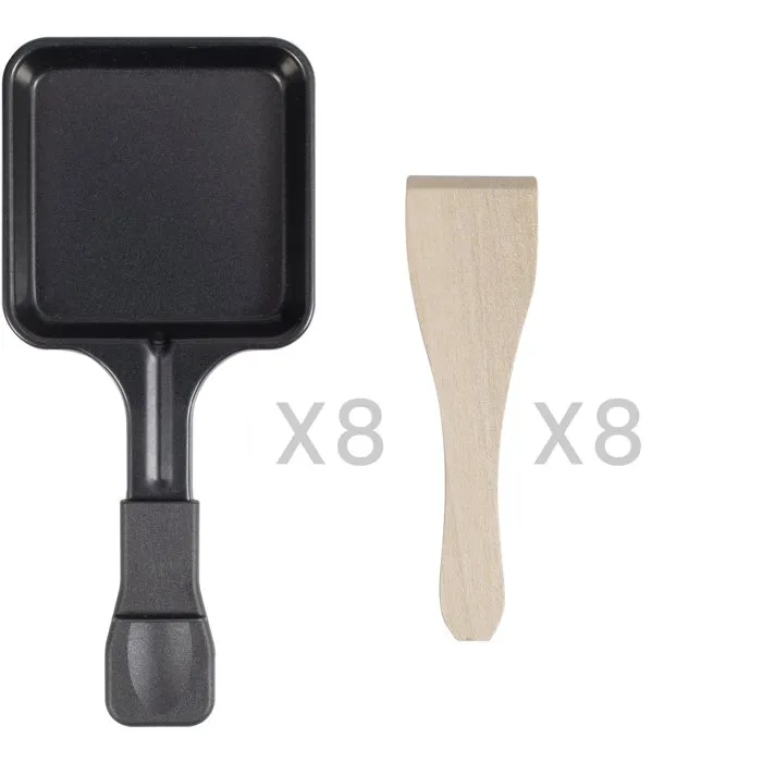 Livoo DOC336 Appareil à raclette pour 8 personnes avec grill et bambou Livoo DOC336 Appareil à raclette pour 8 personnes avec grill et bambou