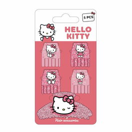 Pinces à cheveux Hello Kitty Rose