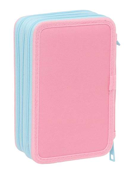 Safta Plumier Triple 37 Pièces avec Motif Peppa Pig - 12,5x19,5x5,5 cm, pour Enfants à Partir de 3 Ans