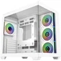 Cooler Master Elite 681 Blanc - Boîtier PC Gamer Mid-Tour - Verre Trempé Panoramique 270° - Compatible Watercooling 360/280 mm - USB-C 20 Gbps