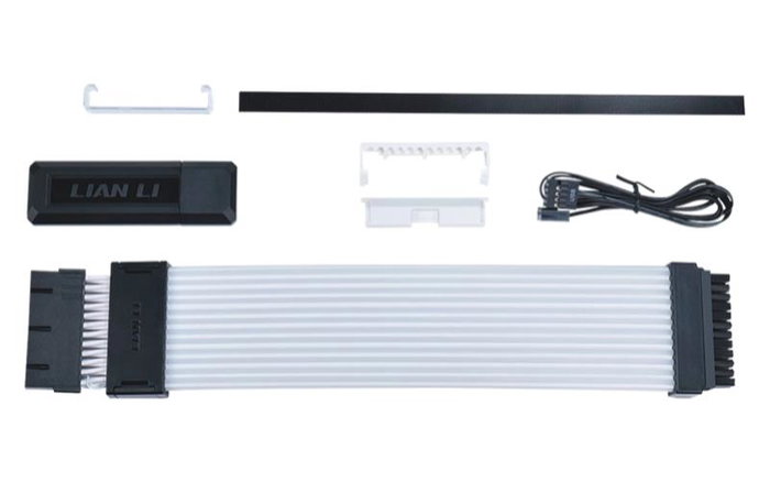 Lian Li Cables Strimer avec Contrôleur Multicolore PW24-1W-T