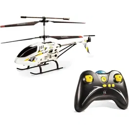 Mondo Motors - Hélicoptère télécommandé Ultradrone H27 Celerity 27cm, 3 canaux, gyroscope, LED, batterie rechargeable, pour enfants 8+