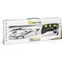 Mondo Motors - Hélicoptère télécommandé Ultradrone H27 Celerity 27cm, 3 canaux, gyroscope, LED, batterie rechargeable, pour enfants 8+