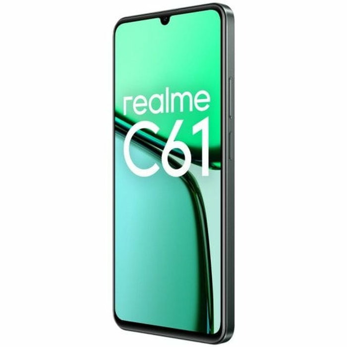 Smartphone Realme C61 6,7" Unisoc 6 GB RAM 256 GB Noir Vert Smartphone Realme C61 6,7" Unisoc 6 GB RAM 256 GB Noir Vert