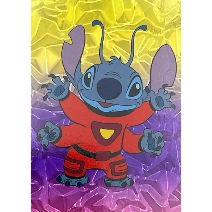 Panini Stitch TC - Boîte métallique de collection - Contient 7 pochettes et 42 cartes (dont cartes dorées) - Licence Lilo et Stitch - Dès 3 ans