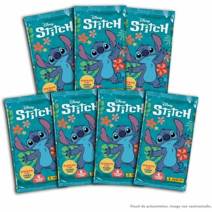 Panini Boîte métal Stitch TC - 7 pochettes et 42 cartes