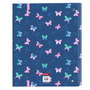 Reliure à anneaux BlackFit8 Mariposas Multicouleur 27 x 32 x 3.5 cm