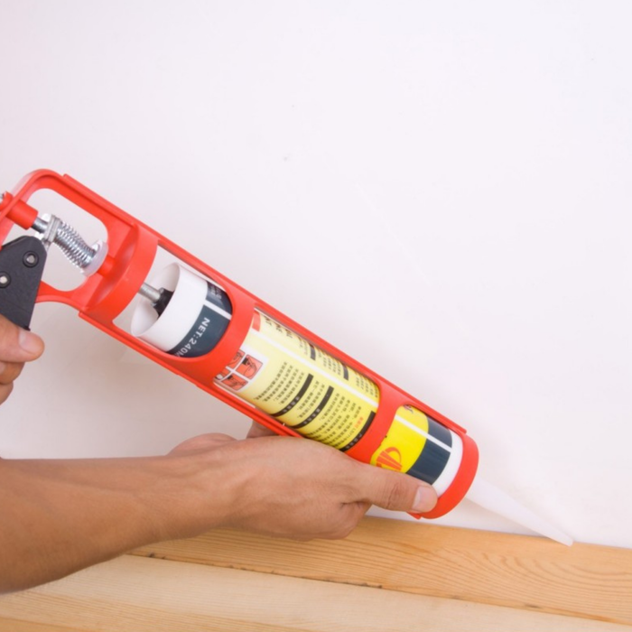 Burcasa Applicateur de silicone ouvert en PVC
