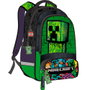 KIDS LICENSING Sac à Dos Minecraft Officiel pour Enfant ou Adolescent, 42 cm, 42x36x15 cm