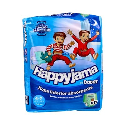Dodot Ninjamas Culottes absorbantes 4-7 ans 17-30 kg, 10 unités