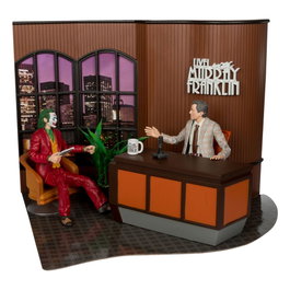 McFarlane Toys Joker DC Multiverse (Joker Movie) Deluxe Collector - The Joker (Live with Murray Franklin) Limited Edition 18 cm