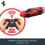 Hot Wheels Ferrari SF90 Stradale Assetto Fiorano - Voiture Télécommandée RC 1:64 avec Accélérateur pour Loopings - 2.4GHz - Jouet pour Enfants 4 ans et plus