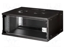 DIGITUS Armoire rack SOHO PRO 4U 19 pouces noir