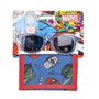Cerdá Lunettes de soleil et trousse Avengers pour enfant, bleues, 15 x 18 x 2 cm