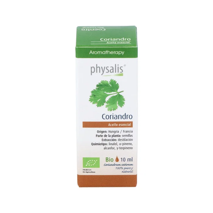 PHYSALIS Huile Essentielle de Coriandre Bio 10 ml - Pure et Naturelle PHYSALIS Huile Essentielle de Coriandre Bio 10 ml - Pure et Naturelle
