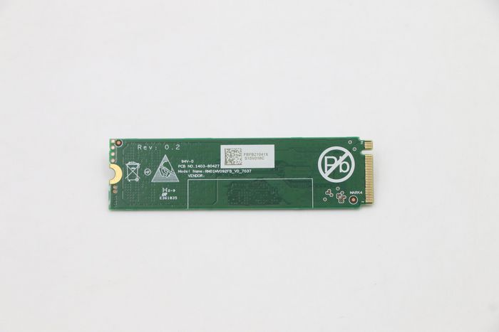 Lenovo SSD 256 Go PCIe 3.0 x4