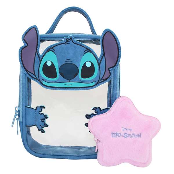 Cerdá Nécessaire de Toilette de Voyage Stitch 16.0 x 21.0 x 6.0 cm Bleu