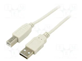 GOOBAY Câble USB 2.0 A vers B 1,8m gris