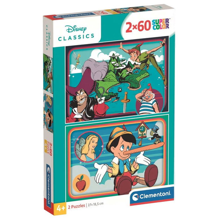 Clementoni Puzzle Disney Classic 2x60 pièces