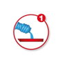 JugaToys Pistolet lanceur de bulles avec solution incluse
